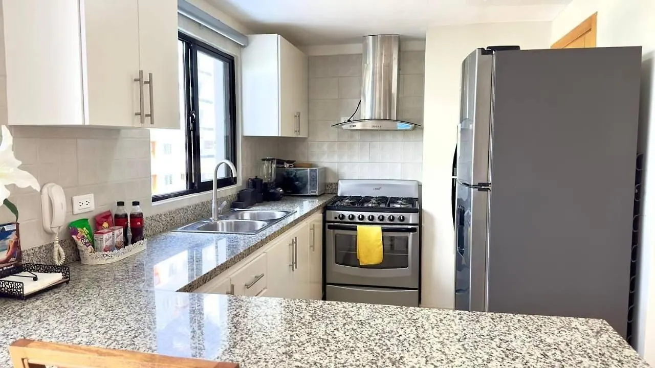 아파트 Bello Apartamento En Evaristo Morales, 1 Br 산토도밍고